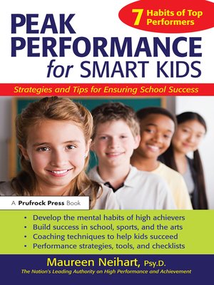 cover image of Peak Performance for Smart Kids